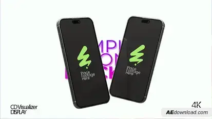 Phone Screen Mockup Product Promo template preview
