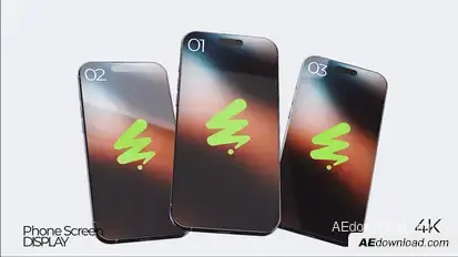 Phone Screen Mockup Product Promo template preview