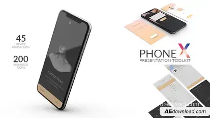 PhoneX Presentation Toolkit v2 Product Promo template preview