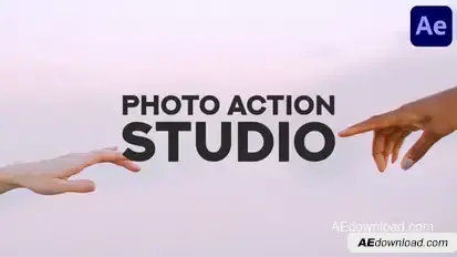 Photo Action Studio for After Effects Openers template preview
