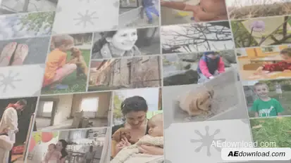 Photo Cards Video Displays template preview