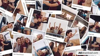 Photo Collage Video Template Elements template preview