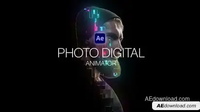 Photo Digital Animator Openers template preview
