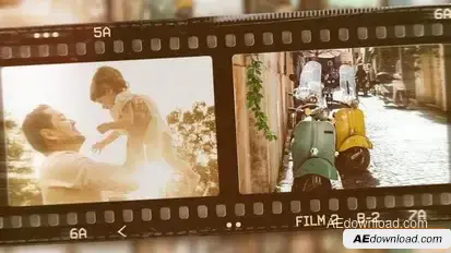 Photo Film Slideshow Openers template preview