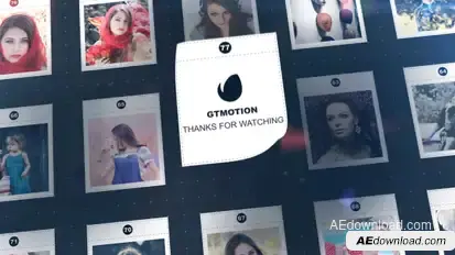 Photo Gallery Video Displays template preview
