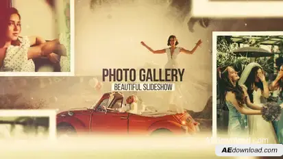 Photo Gallery Video Displays template preview