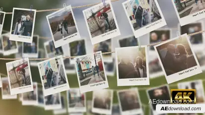 Photo Gallery 4K Video Displays template preview