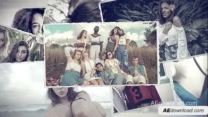Photo Gallery - Memories Slideshow Video Displays template preview