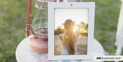 Photo Gallery - Spring Garden Video Displays template preview