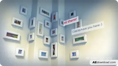 Photo Gallery Video Displays template preview