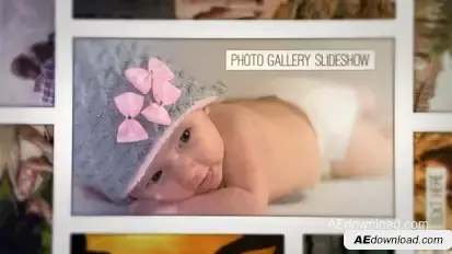 Photo Gallery Slideshow Video Displays template preview