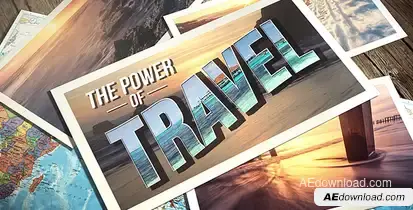Photo Gallery Travel Video Displays template preview