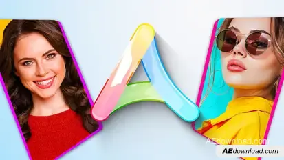 Slideshow Logo Intro Logo Stings template preview
