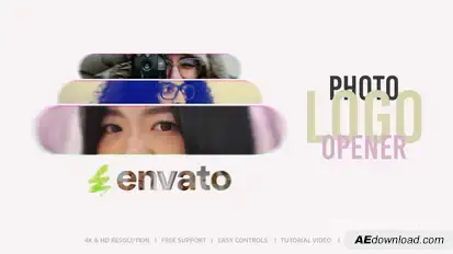 Photo Logo Logo Stings template preview