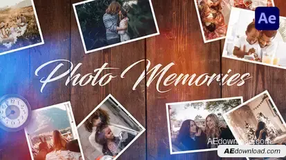 Photo Memories Video Displays template preview