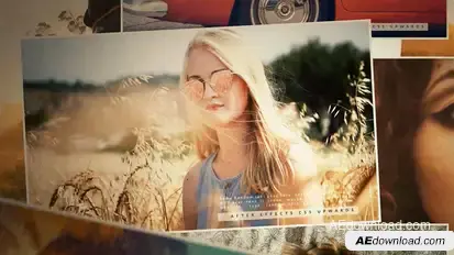 Photo Memories Video Displays template preview