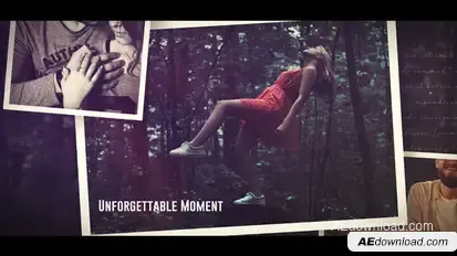 Photo Memories Slideshow Video Displays template preview