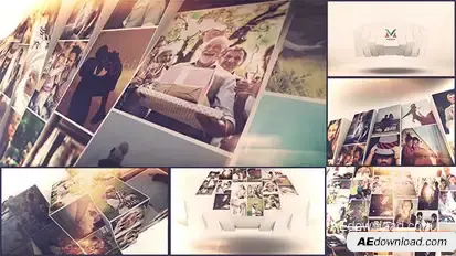 Videohive Photo Mosaic Slideshow 21428443 Video Displays template preview