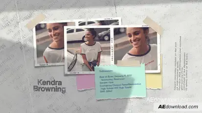 Photo Portfolio Opener Openers template preview