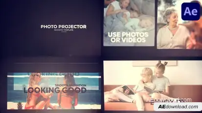 Photo Projector for After Effects Openers template preview