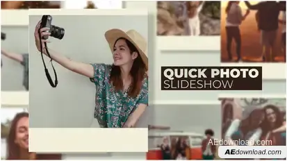 Photo Slide Video Displays template preview