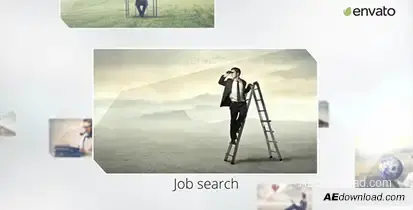Photo Slide - Plus Video Displays template preview