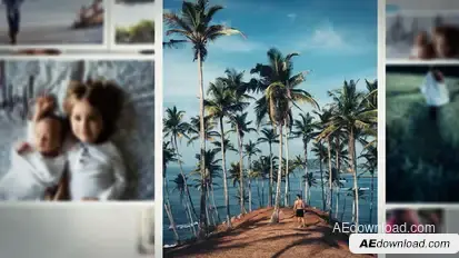 Photo Slideshow 03 Video Displays template preview