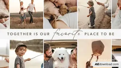 Photo Slideshow & Collage Template Elements template preview
