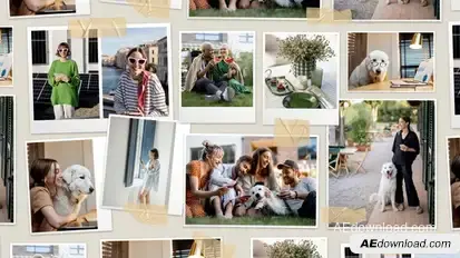 Photo Slideshow & Collage Template Elements template preview