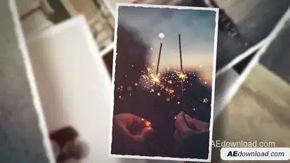 Photo Slideshow 04 Video Displays template preview