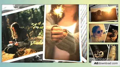 Travel Photo Slideshow Video Displays template preview