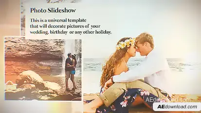 Elegant Photo Slideshow Video Displays template preview