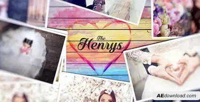 Photo Slideshow Video Displays template preview