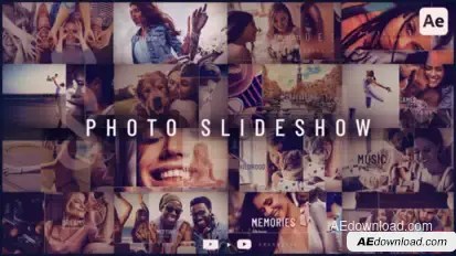 Photo Slideshow Video Displays template preview