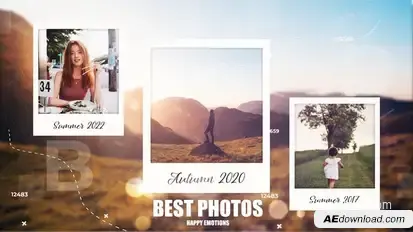 Photo Slideshow Video Displays template preview