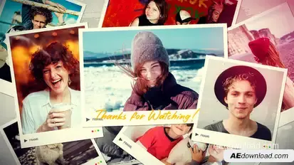 Photo Slideshow Video Displays template preview