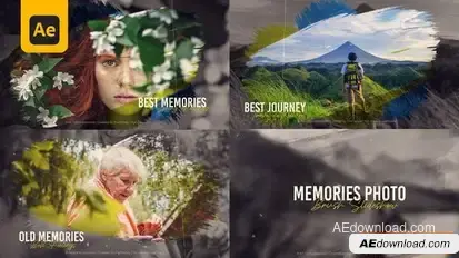 Videohive Photo Slideshow | Brush Slideshow Video Displays template preview