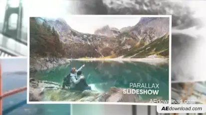 Photo Slideshow Parallax Video Displays template preview