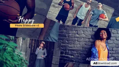 Photo Slideshow V3 Video Displays template preview