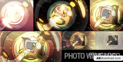 Photo Wave Logo Logo Stings template preview