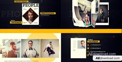 Photobook Video Displays template preview