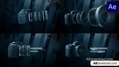 Videohive Photographer Intro Titles for After Effects Titles template preview