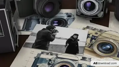 Photographer Slideshow Video Displays template preview