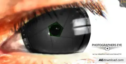 Photographers Eye Logo Logo Stings template preview