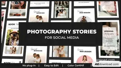 Photography Instagram Stories Product Promo template preview