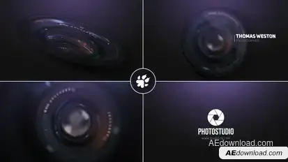 Photography Logo Reveal Logo Stings template preview