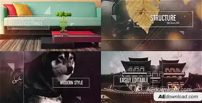 Photography Slides Video Displays template preview