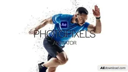 PhotoPixels Animator Openers template preview