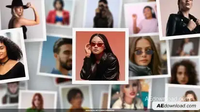 Photos Gallery Video Displays template preview