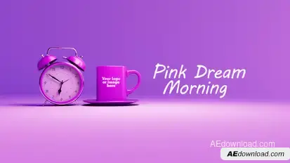 Pink Dream Morning Openers template preview